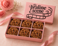 Milk-Chocolate Drizzled Praline