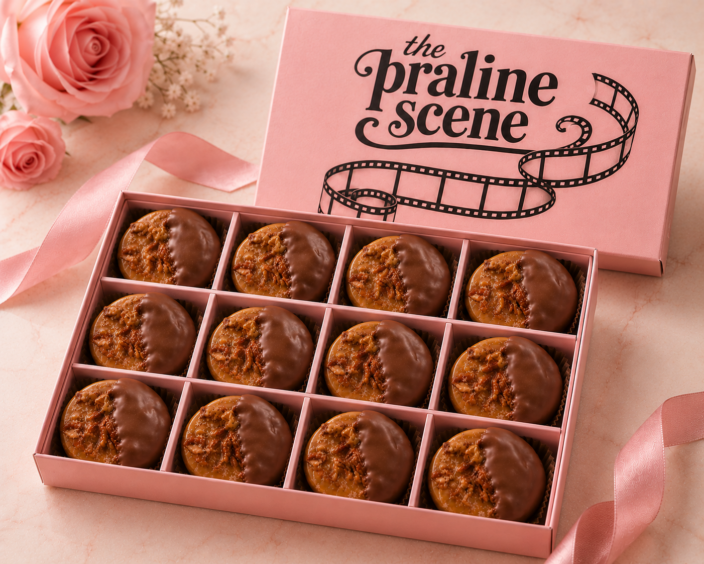 Milk-Chocolate Dipped Praline
