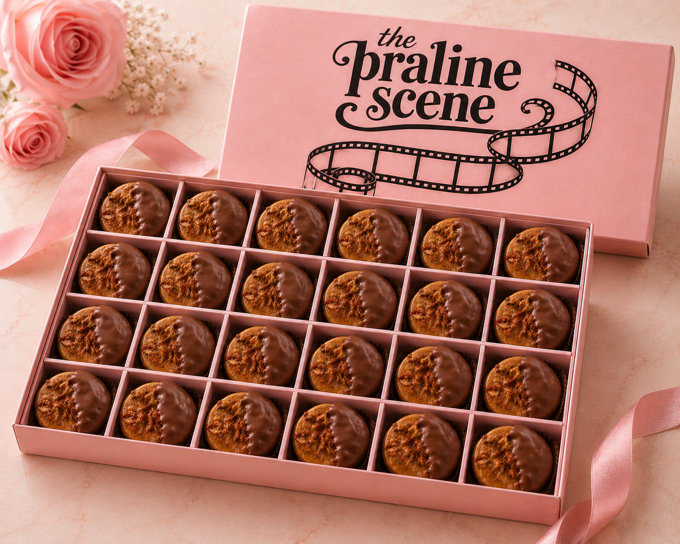 Milk-Chocolate Dipped Praline