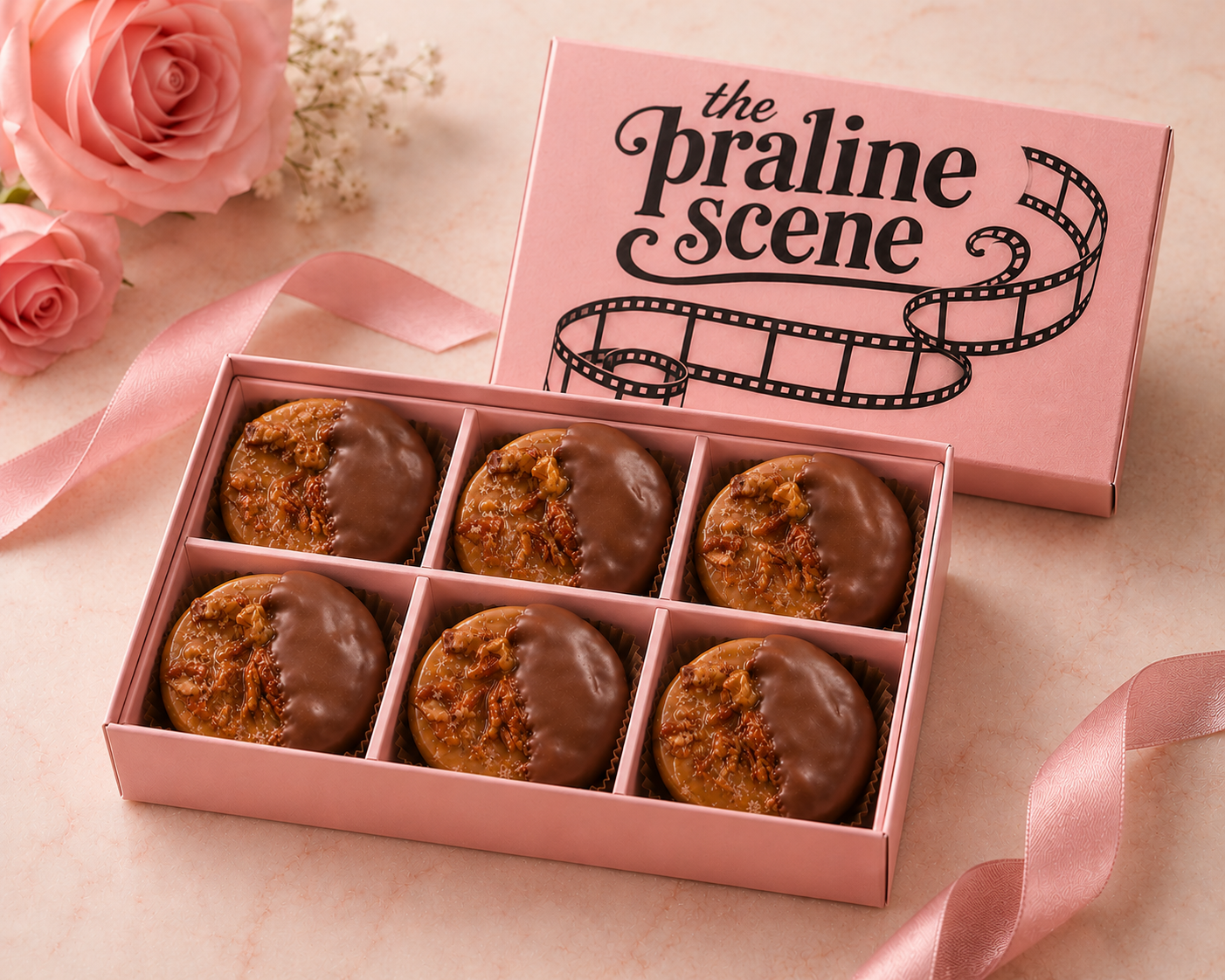 Milk-Chocolate Dipped Praline
